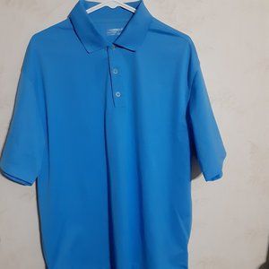 Nike Golf Men's Nike Fit Dry Short Sleeve Polo Shirt in Size L